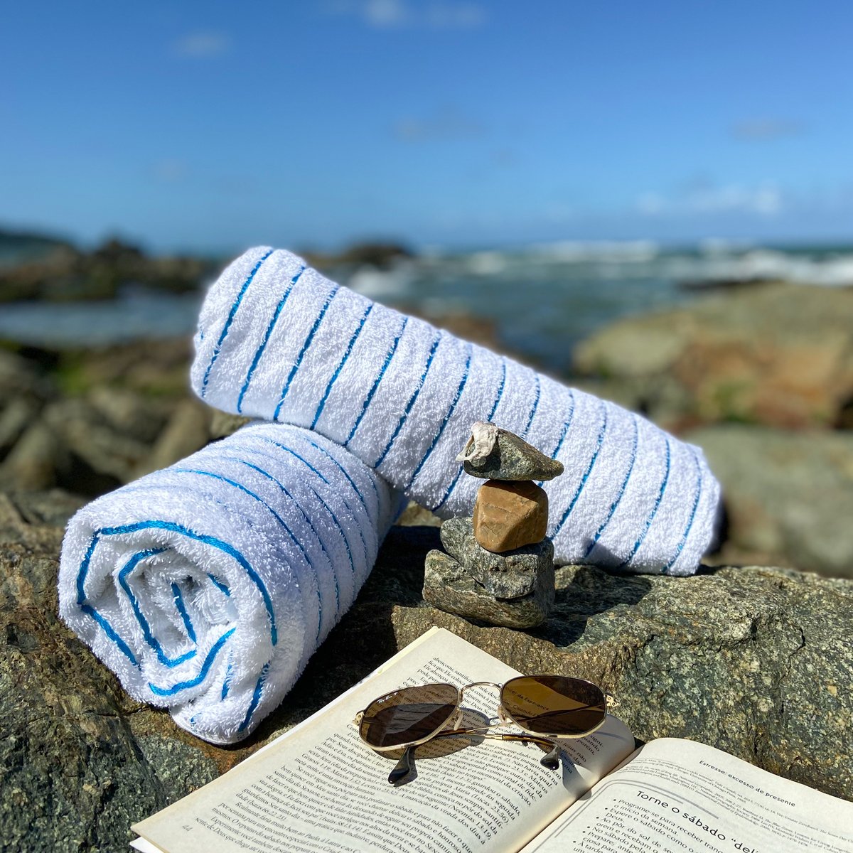 10 toalha de banho praia maldivas grossa grande felpuda macia costura reforcada alta absorcao 5
