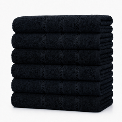 Kit 05 Toalha de Rosto Viena 45x70cm 100% Algodão