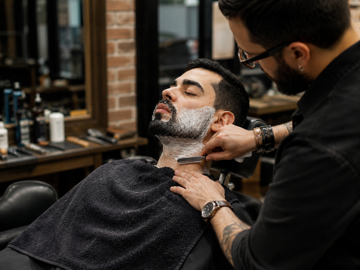 salao grecia barbearia preta alta absorcao felpudas toalha show preta