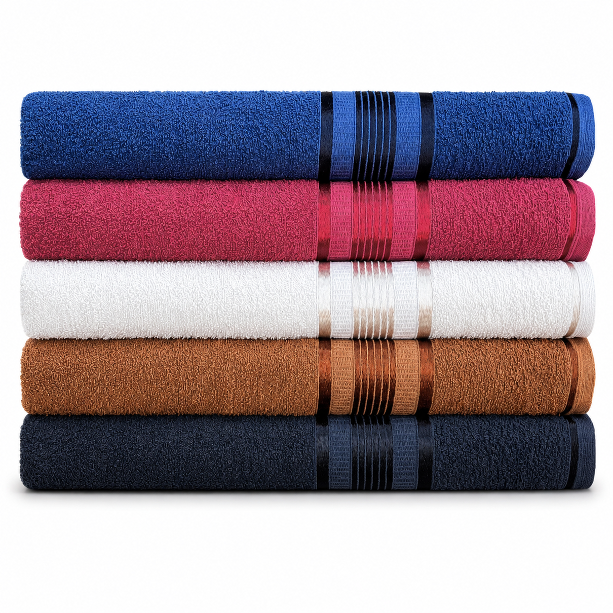 kit 5 toalha de banho gigante grossa felpuda macia grande extra plus size alta absorcao 100 algodao egito sortido