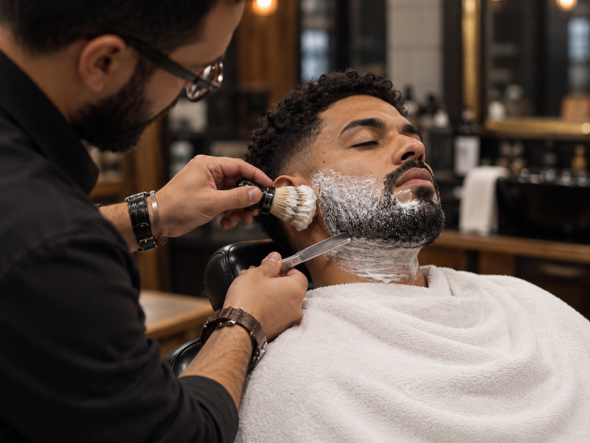 toalha de salao toquio barbearia branca alta absorcao economica toalha show